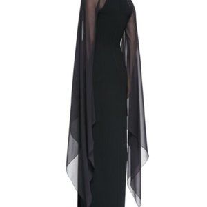 Michael Kors Ultimate Morticia Adams Dress, Black Size 4